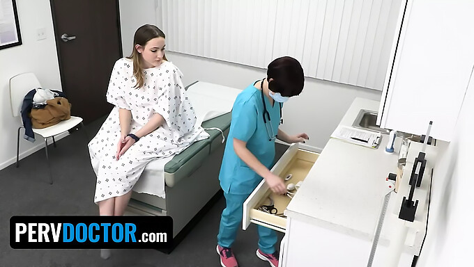 A Young Girl Visits The Doctor To Receive A Prescription And Offers Sexual Favors In Exchange