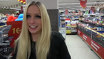 Lucy Has Anal Sex In A Supermarket - Outdoor Public Sex