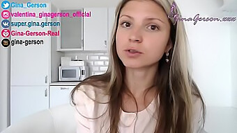 Gina Gerson的亲密家庭视频和粉丝的问答