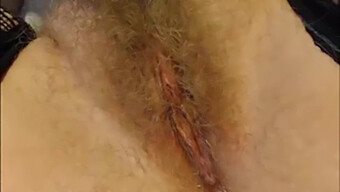 Blonde Webcam Model Shows Off Her Hairy Twat Up Close