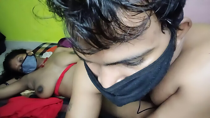 Young Indian Girl Gives A Sensual Massage And Blowjob