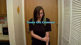 Pov Video Of A Young Girl Getting Creamed By Her Friend'S Father