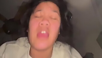 Teen College Girl Experiences Intense Sex With Closeup View Of Asian Pussy