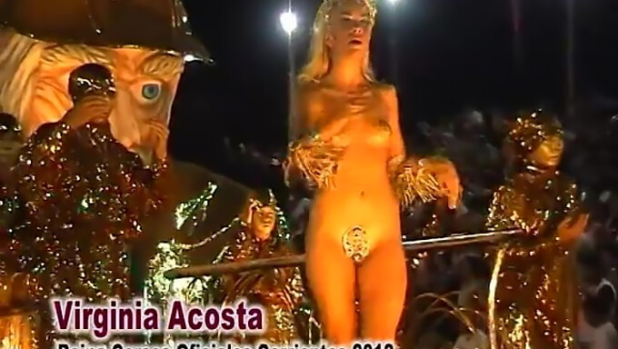 A Rainha Nua Do Carnaval Das Corrientes.