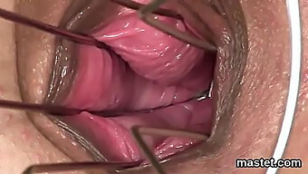 A Unique Czech Girl Expands Her Tight Vagina With A Particular Device