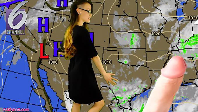 Adalynnx'S Steamy Encounter With A Kinky Weather Enthusiast