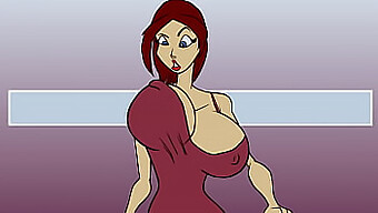 Cartoon Porn Featuring A Sexy Anime Babe With Large Breasts