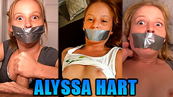 Alyssa Hart, Una Pelirroja Menuda, Es Atada Y Amordazada En Tres Videos Calientes Con Bondage, Pov Y Abuso Facial