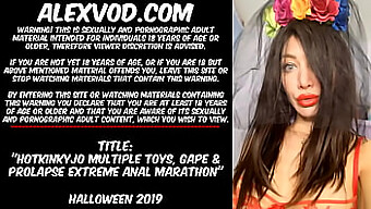 Halloween 2019 Analspiele Mit Hotkinkyjo Und Extremem Spielzeugeinführen