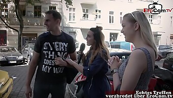 German Journalist Looks For Couple For A Real Date On The Streets