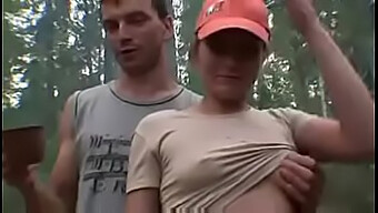 Russian Group Engages In Outdoor Sexual Activity During A Camping Trip