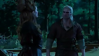 Geralt Of Rivia'S Sensual Encounter With The Enchanting Anna Henrietta In The Witcher 3