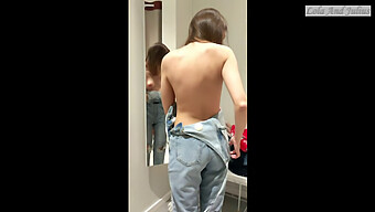 Secretly Captured: My Lover'S Smartphone Video Of My Undressing In The Fitting Room