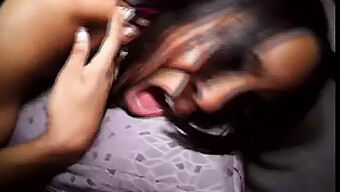 A Well-Endowed Man Penetrates His Ebony Partner'S Tight Anus, Resulting In Intense Pleasure And Envy